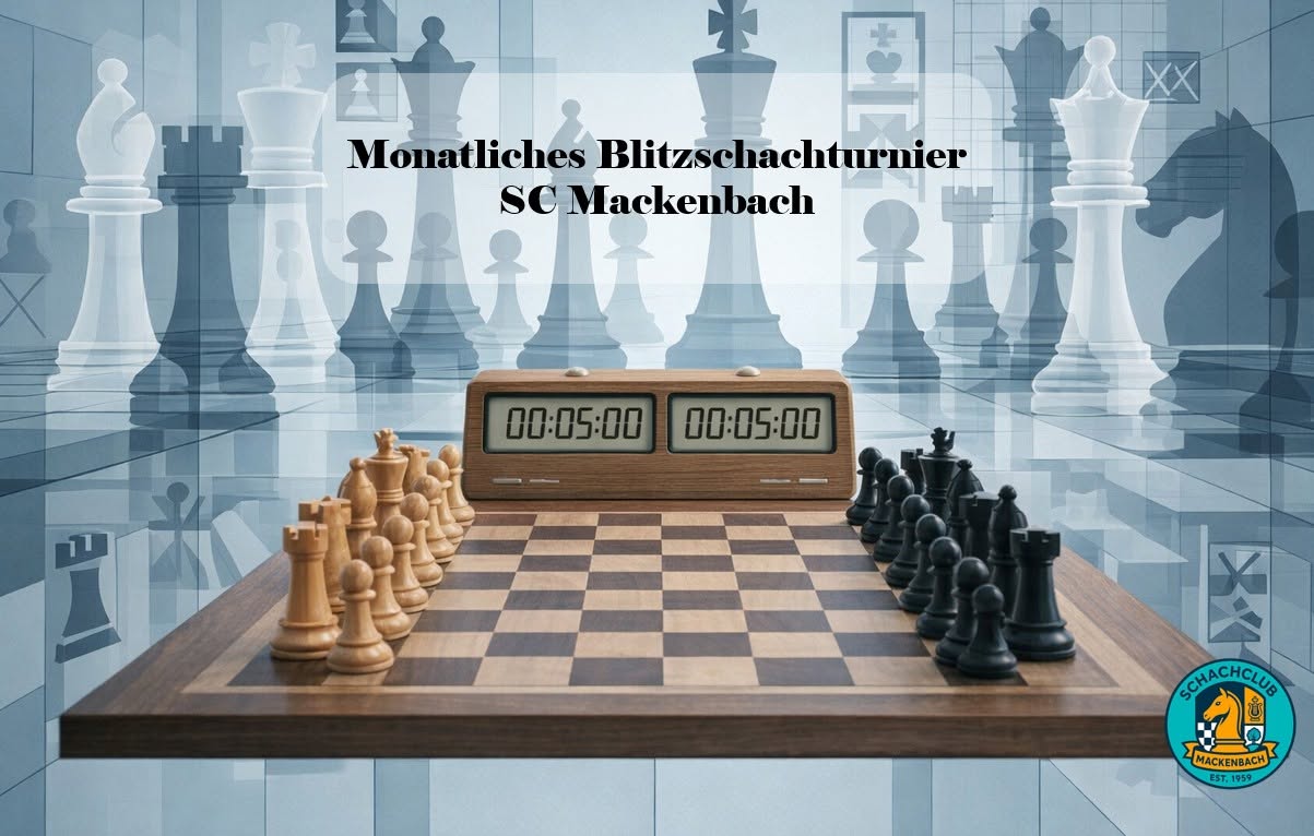 Roland Geibel dominiert Blitzturnier des SC Mackenbach