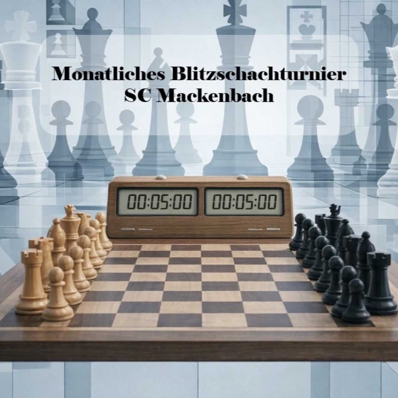 Dreikampf um den Sieg beim Blitzturnier des SC Mackenbach